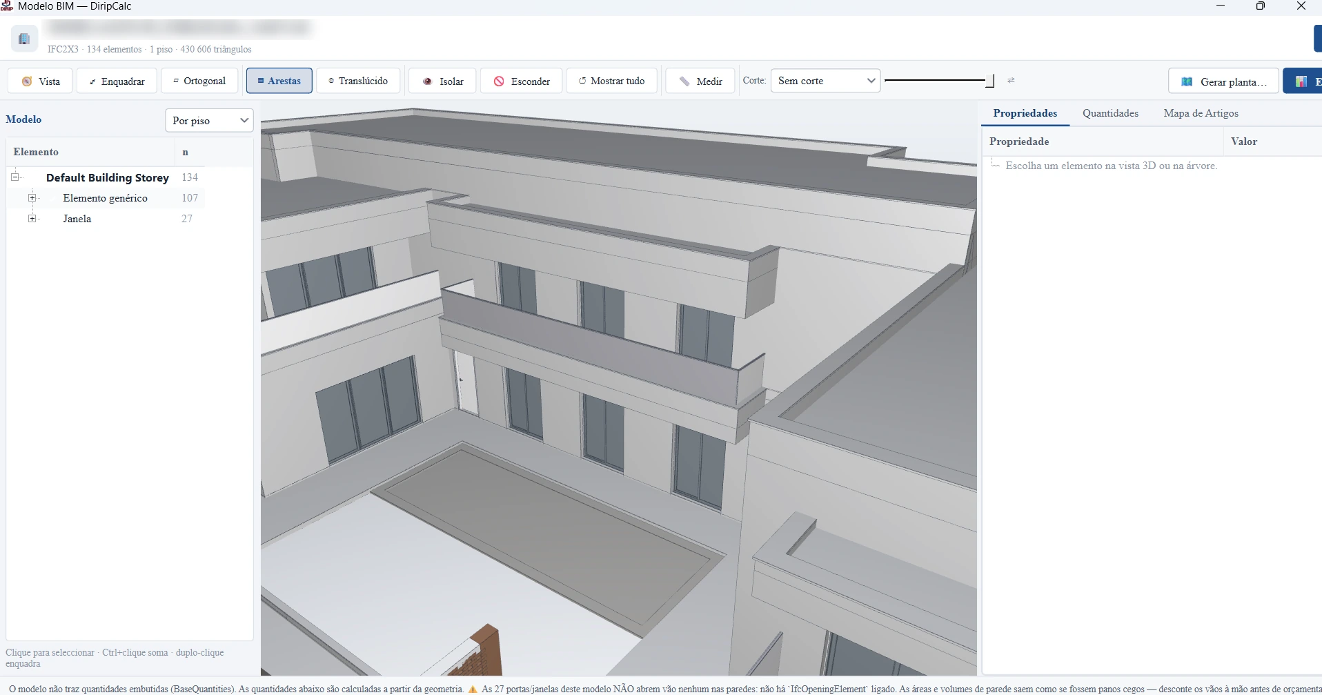 Modelo BIM (IFC)
